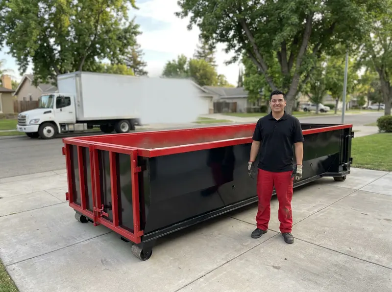 10-Yard Dumpster Rental in Fresno, CA
