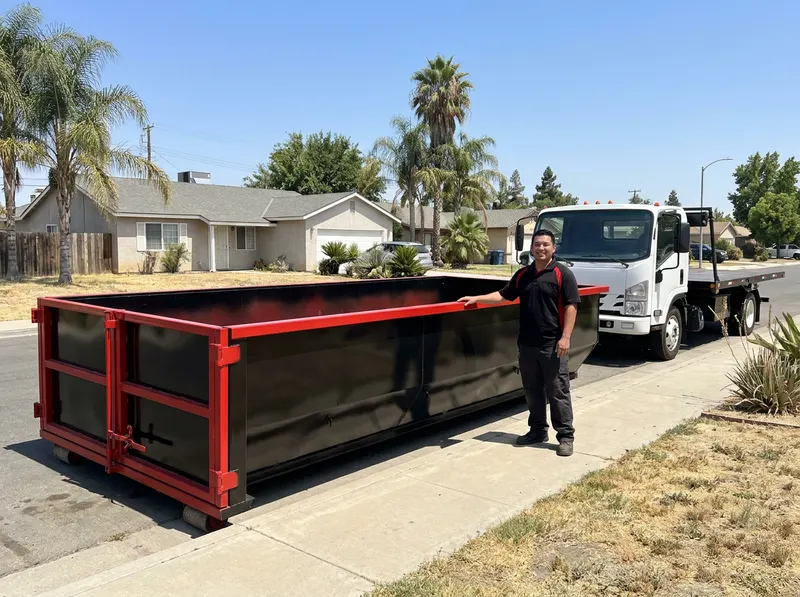 15-Yard Dumpster Rental in Fresno, CA